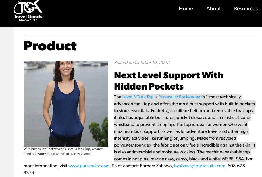 New York Lifestyles Magazine features Pursesuitz